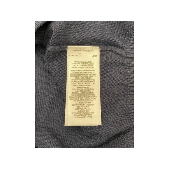 NWT Ralph Lauren Men's Slim Fit Cotton Crew Neck Navy Sweater Size S-XXL - Picture 4 of 5